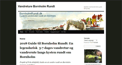 Desktop Screenshot of bornholmrundt.dk